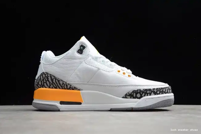 Cheap LUCY (W) LASER JORDAN 3 RETRO ORANGE CK9246-108 AIR 0607